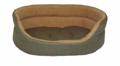 Tweed Green Slumber Bed 89cm (35")