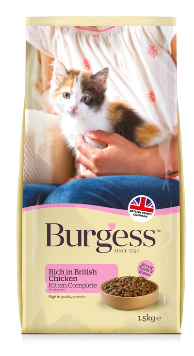 Burgess Kitten Chicken 1.5kg