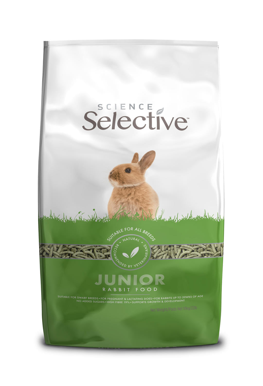 Supreme Science Selective Jnr Rabbit With Spinach 10kg