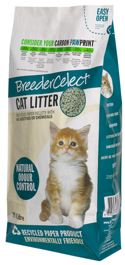 Breeder Celect Cat Litter 30ltr