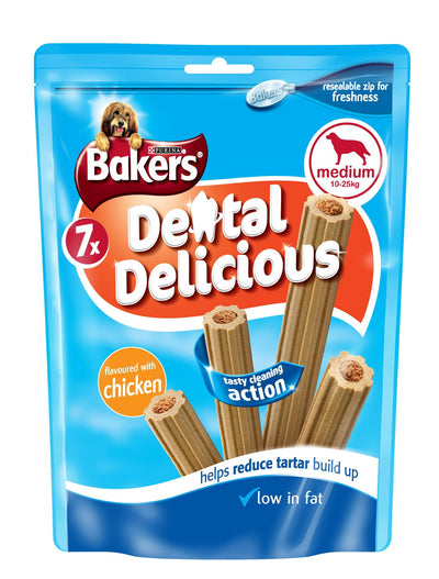 Bakers Dental Delicious Medium Chicken 200g
