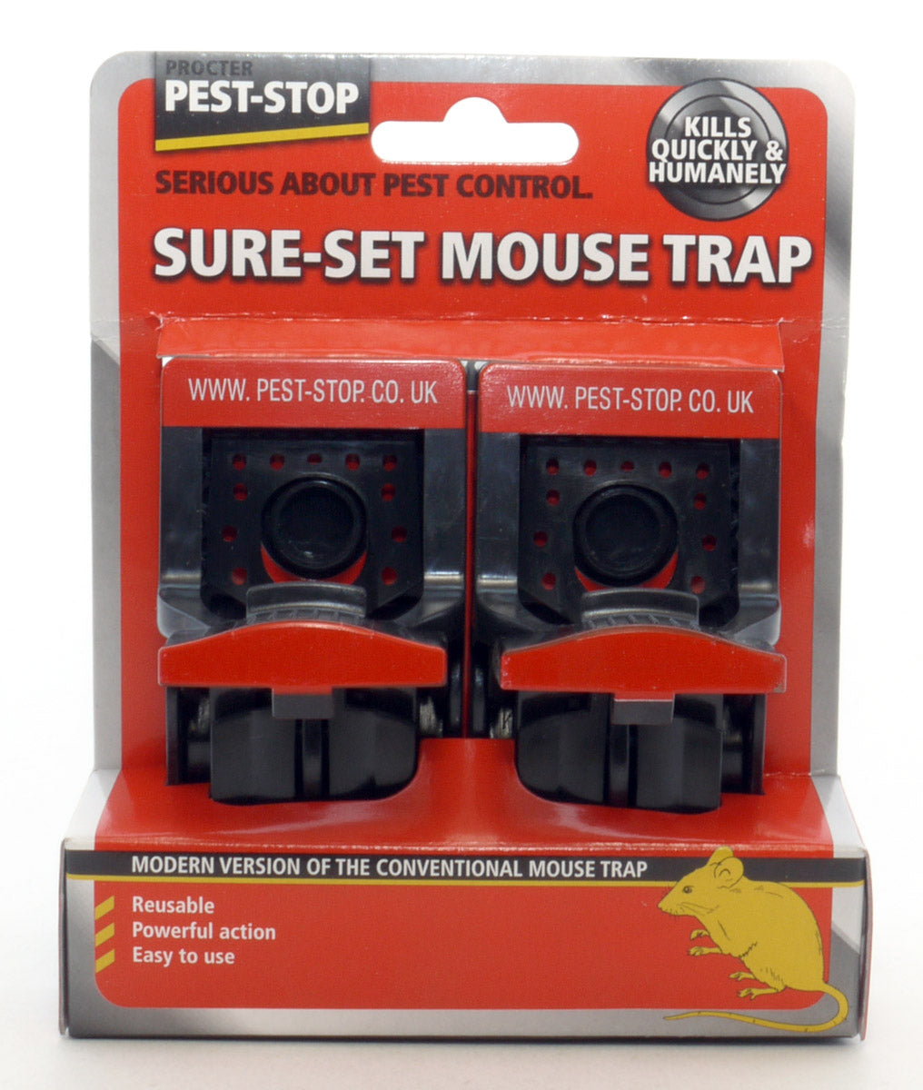 Pest Stop Sure Set Mousetrap 2pack
