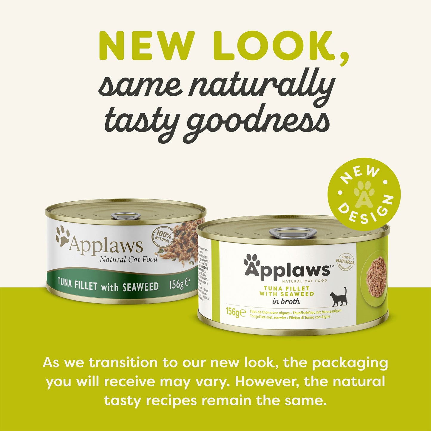 Applaws Cat Can Tuna & Seaweed 156g