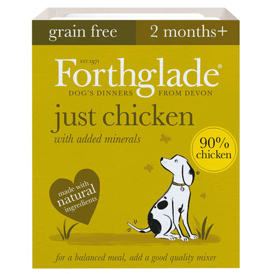 Forthglade Adult GF Just 90% Chicken 395g