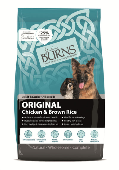 Burns Original Chicken & Brown Rice 6kg