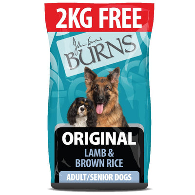 Burns Original Lamb & Brown Rice 12kg PLUS 2kg FREE