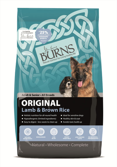 Burns Original Lamb & Brown Rice 6kg