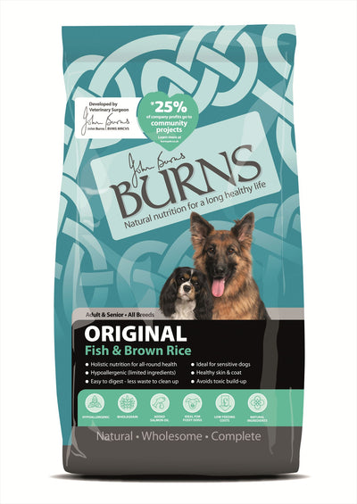 Burns Original Fish & Brown Rice 2kg