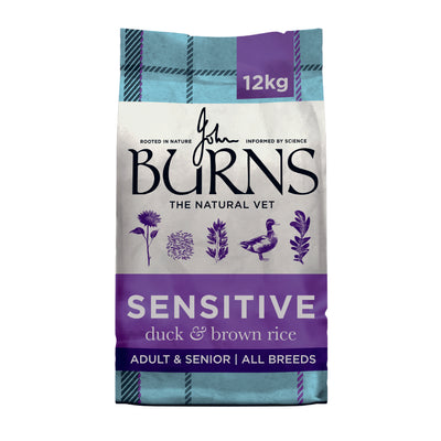 Burns Sensitive Duck & Brown Rice 12kg