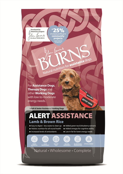 Burns Alert Assistance Lamb & Brown Rice 2kg