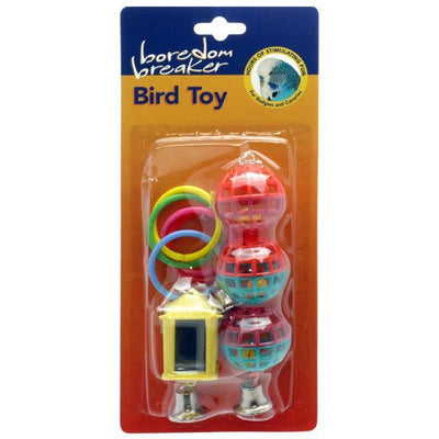 Boredom Breaker Budgie & Canary Toys Assorted Pk3