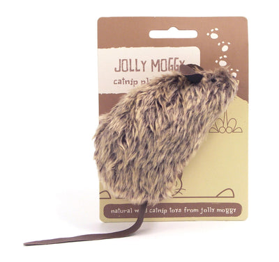 Jolly Moggy Catnip Play Mouse Assorted Large