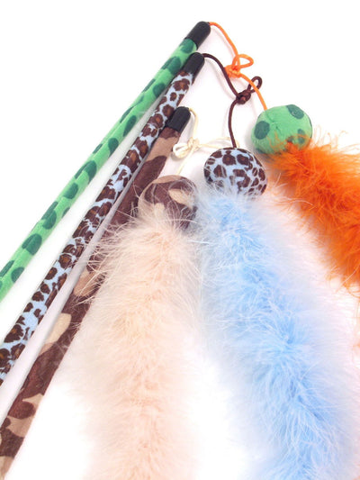 Jolly Moggy Feather Boa Teaser Assorted
