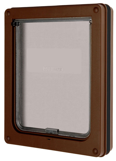 Dog Door Brown Medium