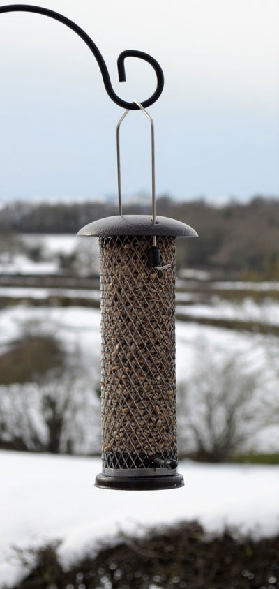 Supa Wild Bird Metal Sunflower Heart Feeder