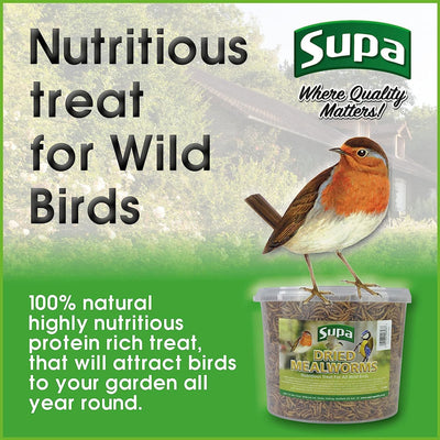 Supa Dried Mealworms 3ltr