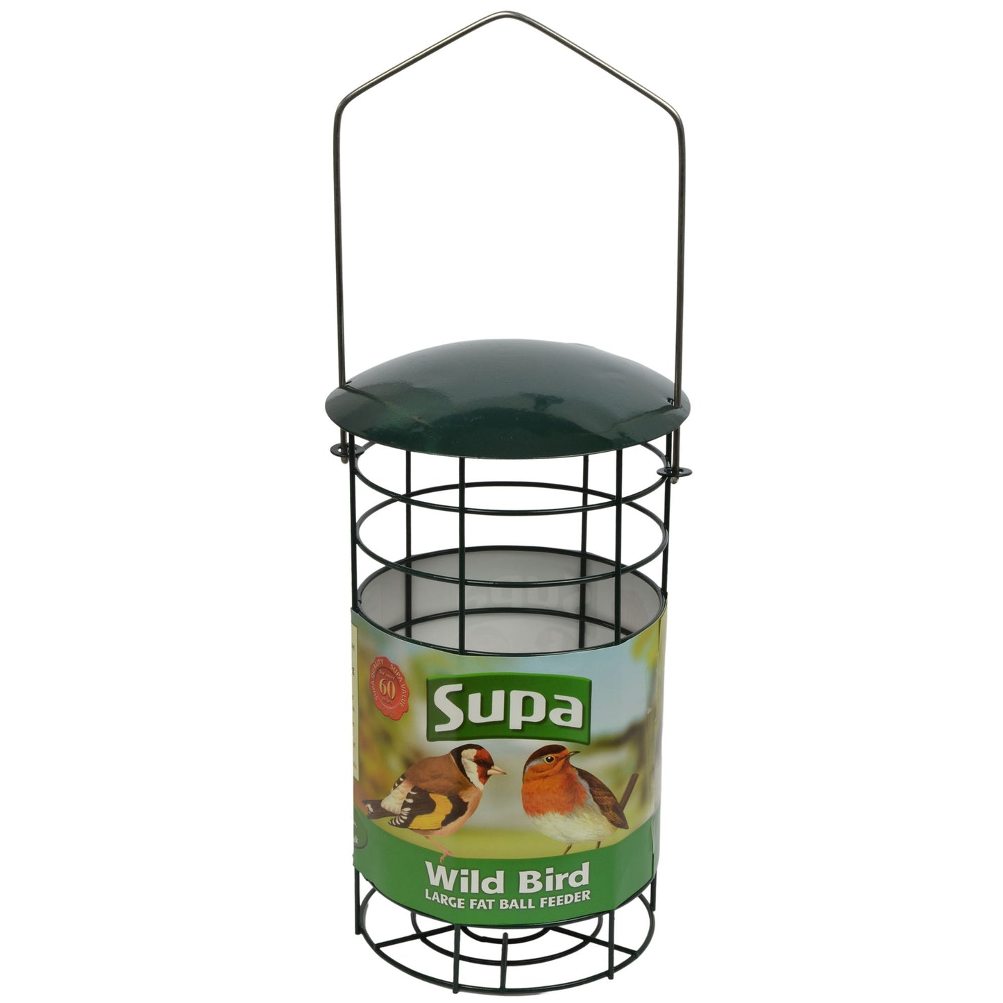 Supa Fat Ball Feeder Green Lge