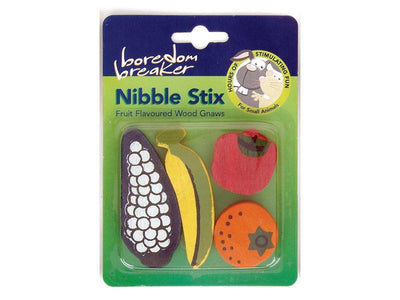 Boredom Breaker Nibble Stix Fruit Shaped 4pk