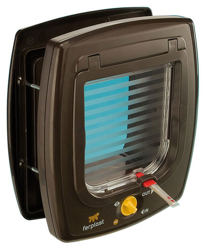 Swing 07 Tunnel Dog Door Brown 13.5x13.7cm