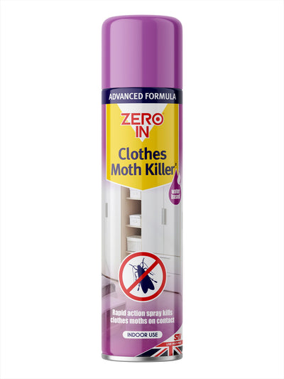 Zero In Clothes Moth Killer 2 300ml Aerosol