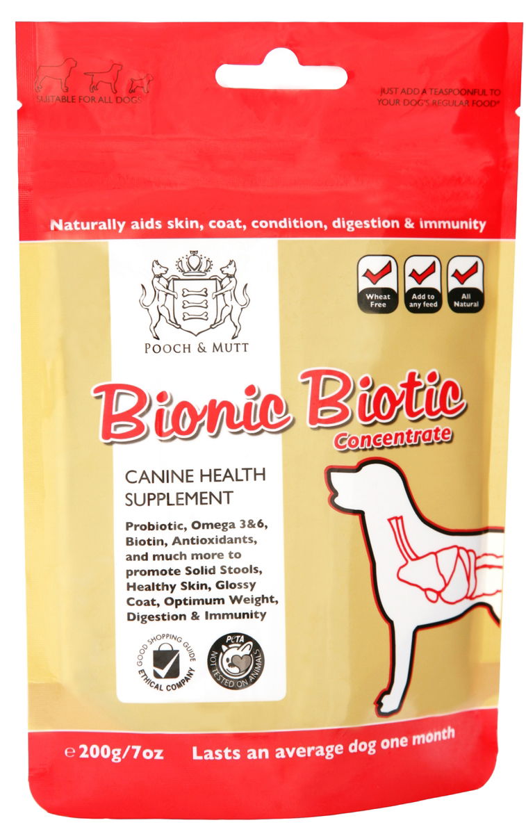 Pooch & Mutt Bionic Biotic Skin Coat & Digestion 200g