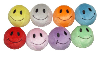 Plush Smiley Tennis Ball 10cm