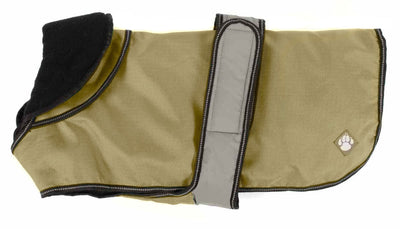 2 In 1 Khaki Dog Coat 40cm (16")