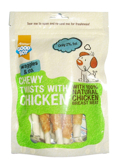 Good Boy Pawlsey & Co Chewy Twists With Chicken