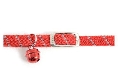 Safety Elastic Cat Collar Softweave Red