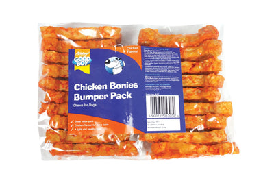 Good Boy Chicken Bonies Bumper Pack 10cm (4") 18 Pack