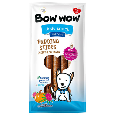 Bow Wow Pudding Stick Bacon 165g