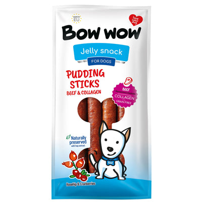 Bow Wow Pudding Stick Beef 165g