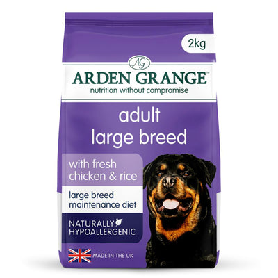 Arden Grange Adt Lge Breed With Fresh Chicken & Rice 2kg