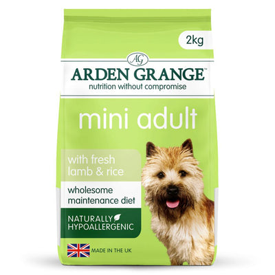 Arden Grange Mini Adt Rich In Fresh Lamb & Rice 2kg