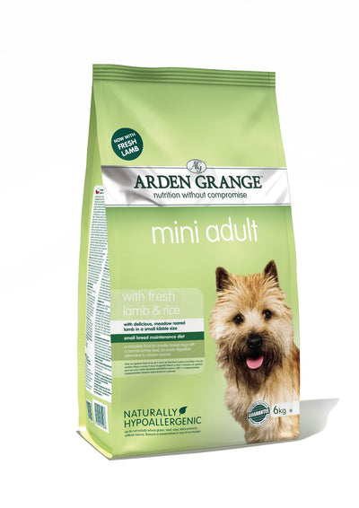 Arden Grange Mini Adt Rich In Fresh Lamb & Rice 6kg