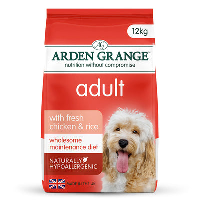 Arden Grange Adt With Fresh Chicken & Rice 12kg