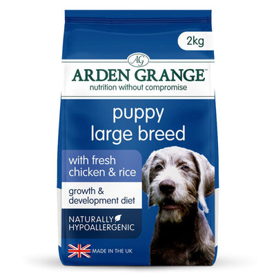 Arden Grange Pup/Jnr Lge Breed Fresh Chicken & Rice 2kg