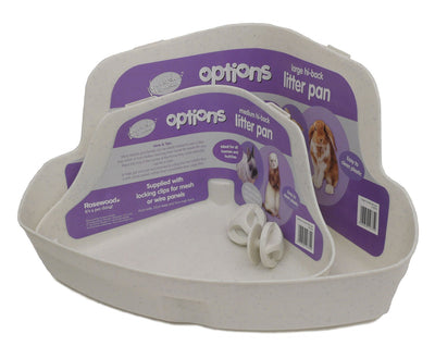 Options Corner Litter Tray Large