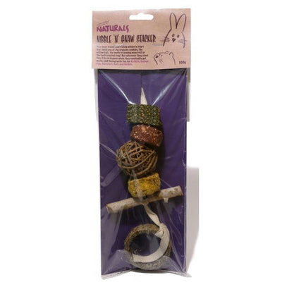 Boredom Breaker Natural Treats Nibble N Gnaw Stacker