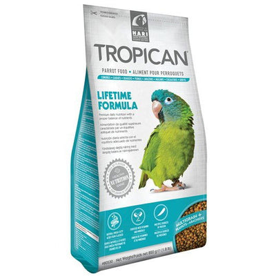 Hari Tropican Parrot Lifetime Granules 4mm 820g