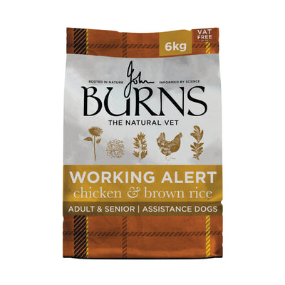 Burns Alert Assistance Chicken & Brown Rice 6kg