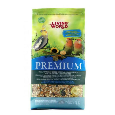 Living World Cockatiel Premium Seed 908g