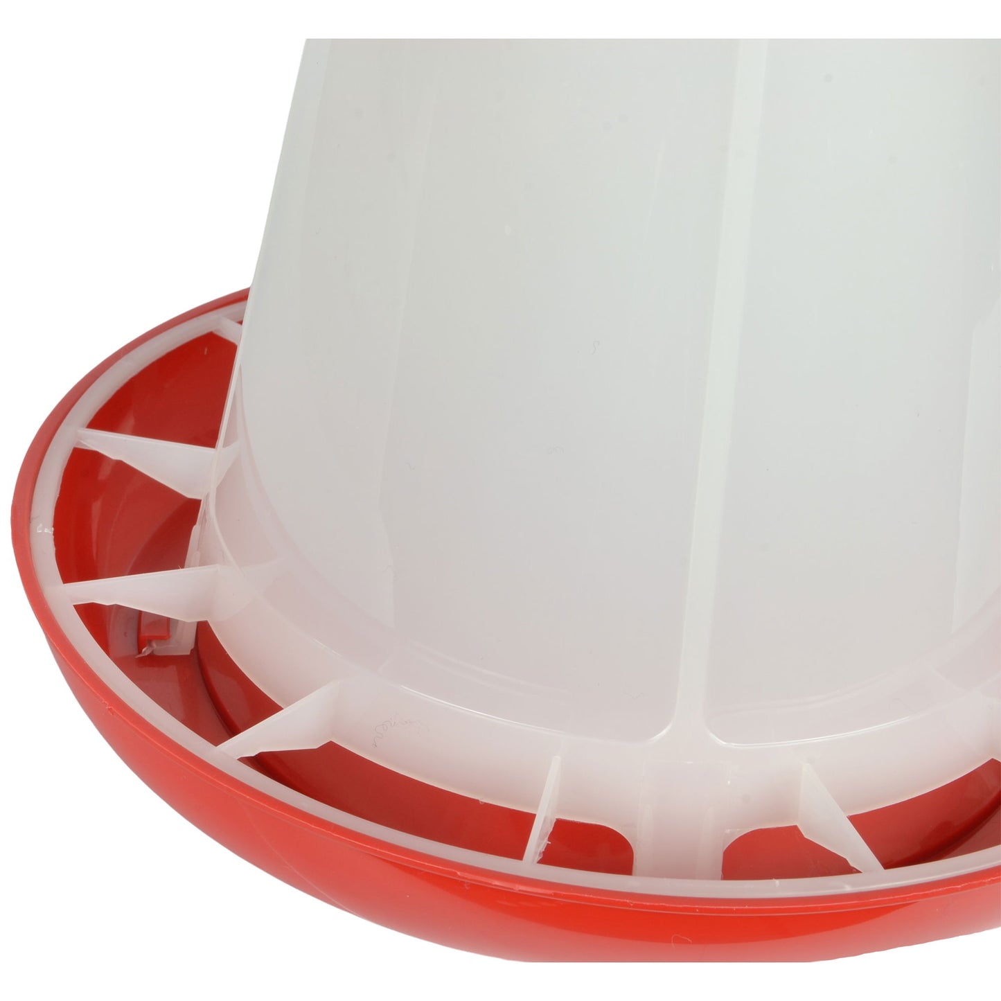 Supa Poultry Feeder Red & White 1kg
