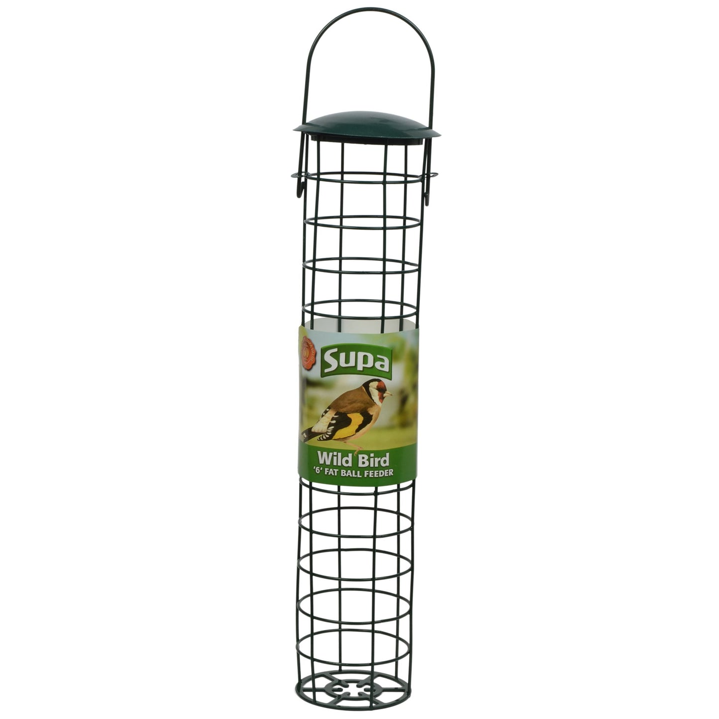 Supa Fat Ball Feeder Green Standard