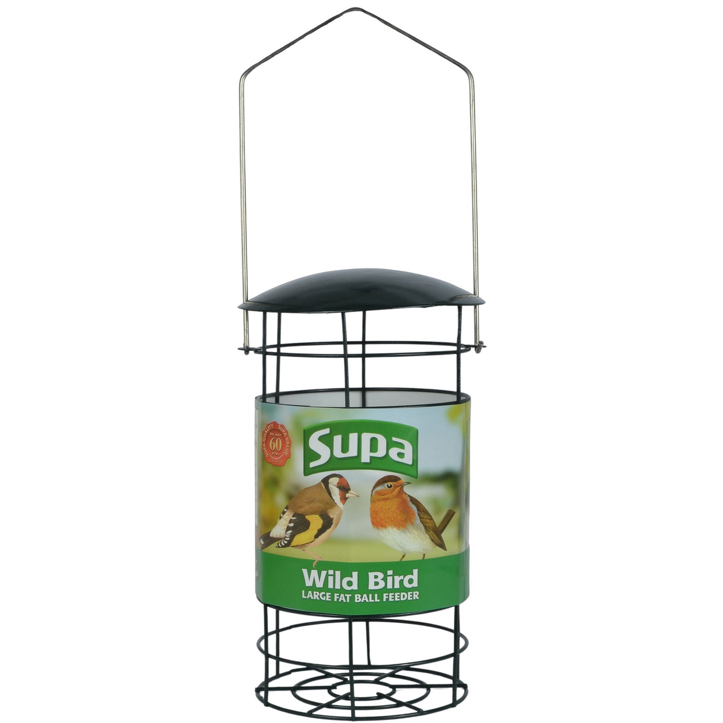 Supa Fat Ball Feeder Green Lge