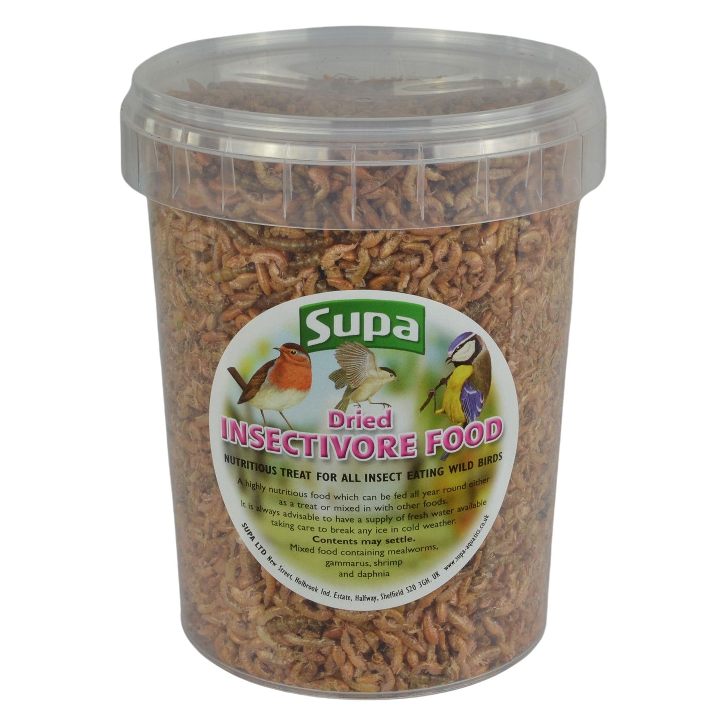 Supa Dried Insectivore Food 1000ml