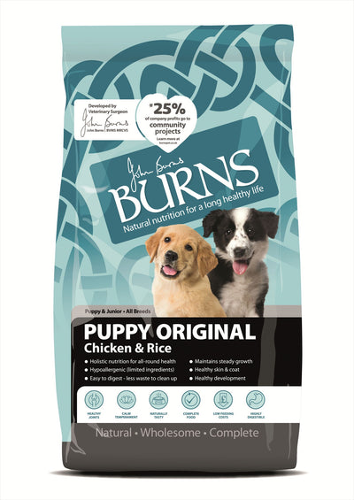 Burns Puppy Original Chicken & Rice 2kg