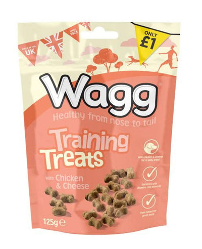 Wagg Training Treats Chicken & Cheese 125g