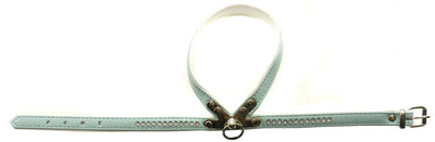 Nobby Dbl Bk Swarovski Crystal Harness Light Blue 35cm