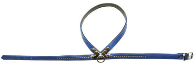Nobby Double Back Swarovski Crystal Harness D/ Blue 40cm